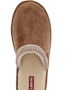 Levis Mens Milton Nordic Slippers Tan